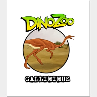 DinoZoo: Gallimimus Posters and Art